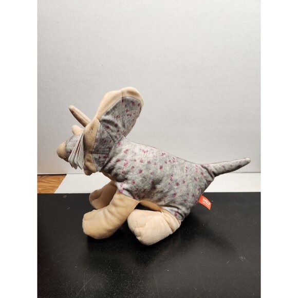 Wild Republic Triceratops Plush Dinosaur Toy 12" - Soft Stuffed Animal - Picture 2 of 11